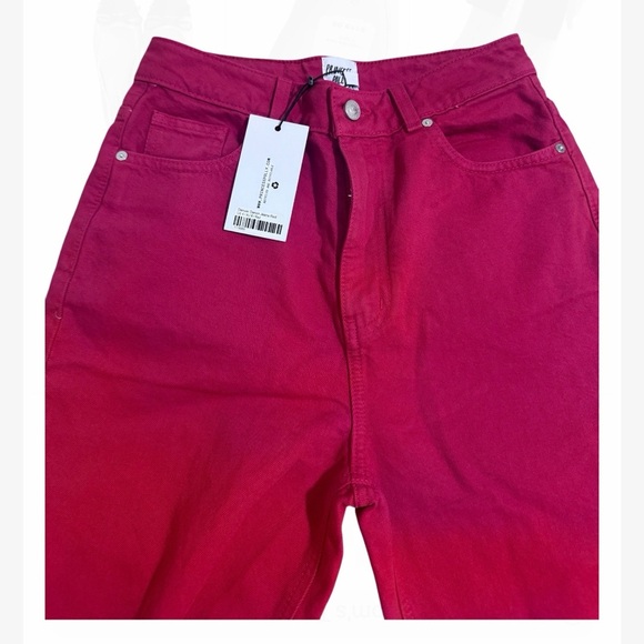 Princess Polly Bold Red Flare Jeans - Picture 4 of 6